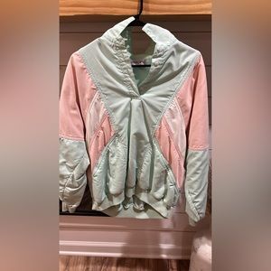 Vintage fleece lined wind breaker
